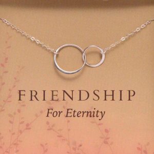 Circle Connection Pendant Friendship for Eternity/Sister for Eternity Necklace