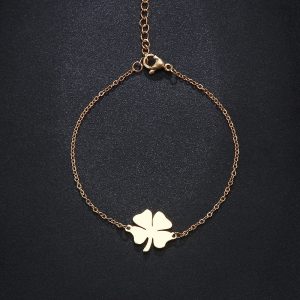 Four Leaf Clover Bracelet for Friendship Gift – Best Friend Gift
